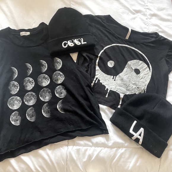 Brandy Melville Tops - 🌙☯️✨4 piece bundle✨☯️🌙